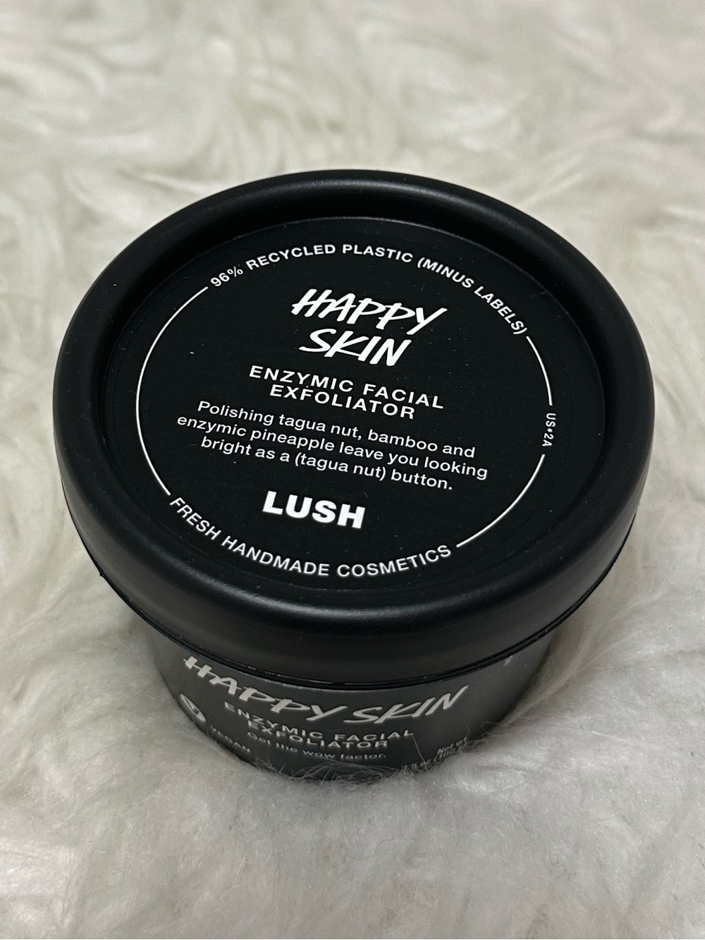 Lush happy skin enzymic facial exfoliator